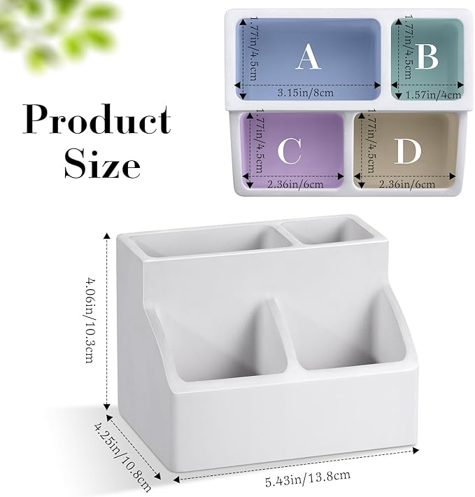 Luxspire Toothbrush Holder, Fast Drying Toothbrush Holders