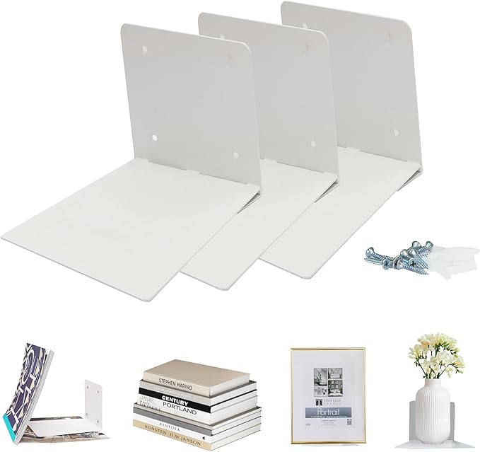 STORAGE MANIAC Floating Book Shelves