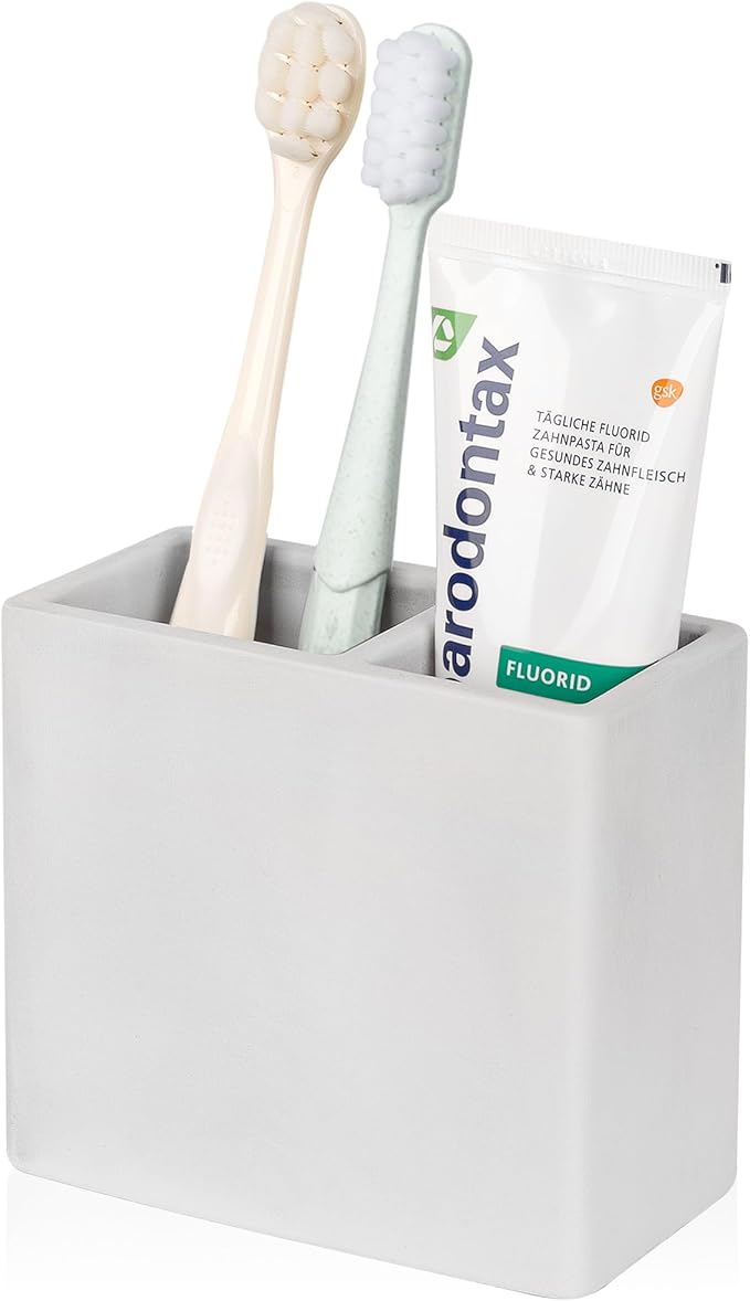 Diatomite Toothbrush Holder 2 Slots Tooth Brush Holder
