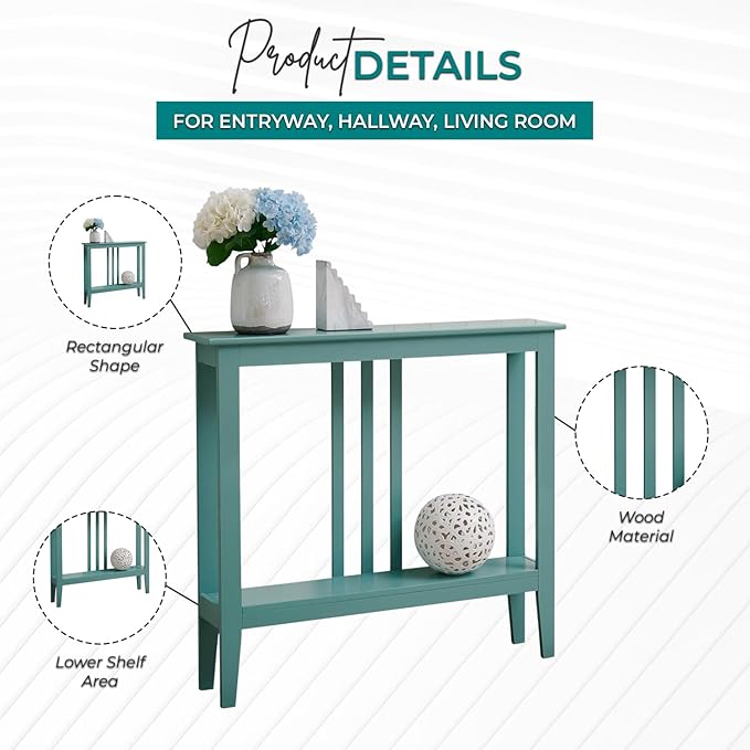 Kings Brand Furniture Narrow Console Table