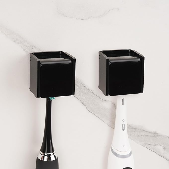 2 PCS Toothbrush Holder Wall Mounted