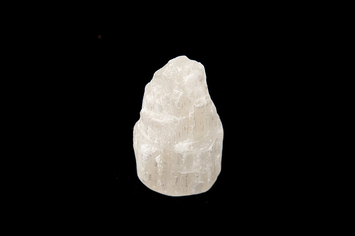 JIC Gem Set of 10 White Selenite Sky Tower Skyscraper Reiki Chakra Stone Crystal Healing Energy Tower 6-7cm Tall