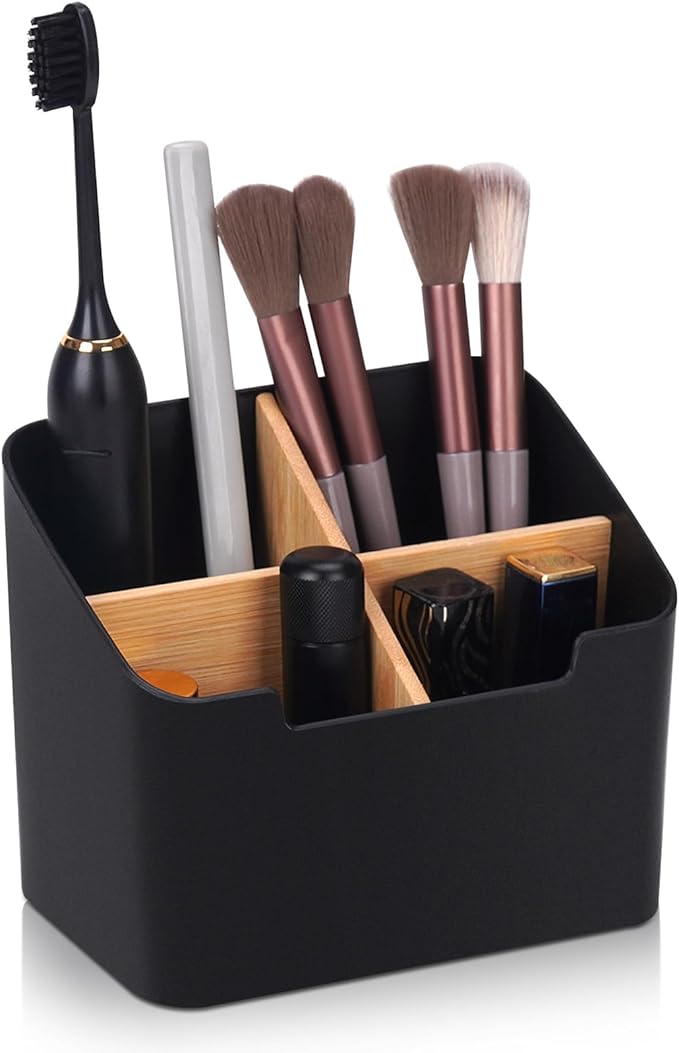 Toothbrush Holders for Bathrooms, Electric Toothbrush and Toothpaste Holder