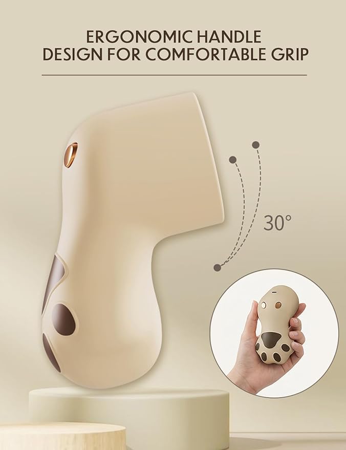 Cute Cat Paw Fabric Shaver, 3-Speed Lint Remover