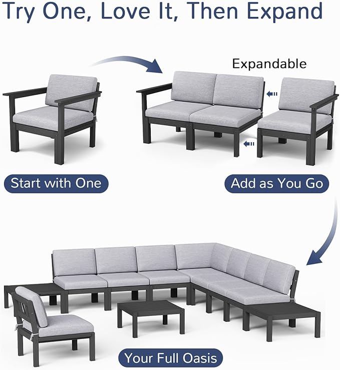 Stoog Modular Armless Chair