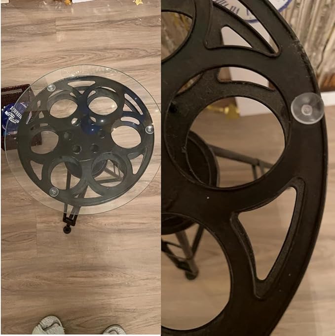 18mm/0.7" Furniture Desk Glass Transparent Anti-Collision Suction Cups Sucker