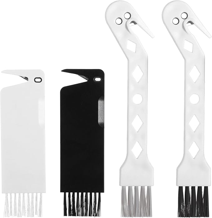 4 PCS Handheld Vacuum Cleaner Brush, Universal Dust Brush, 2 in 1 Vacuum Roller