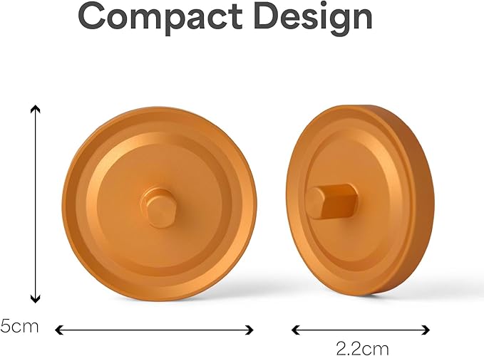 Gold Oral-B Compatible Electric Toothbrush Holder