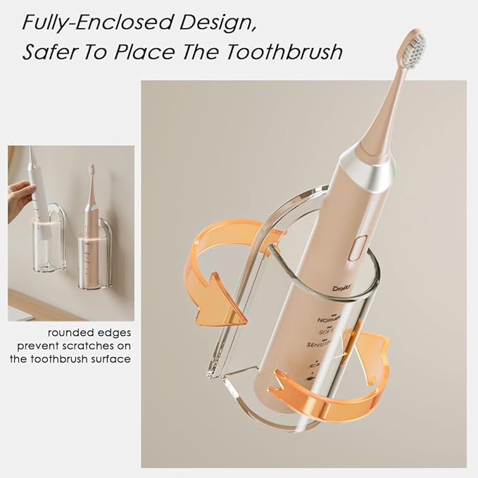2PCS Electric Toothbrush Holders
