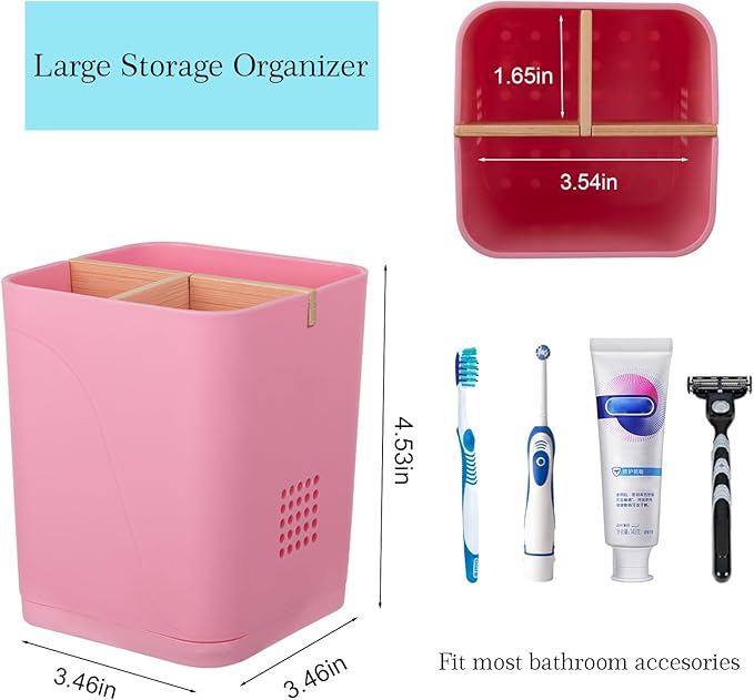 Electric Toothbrush Holder 3 Slots Tooth Brushing Holder