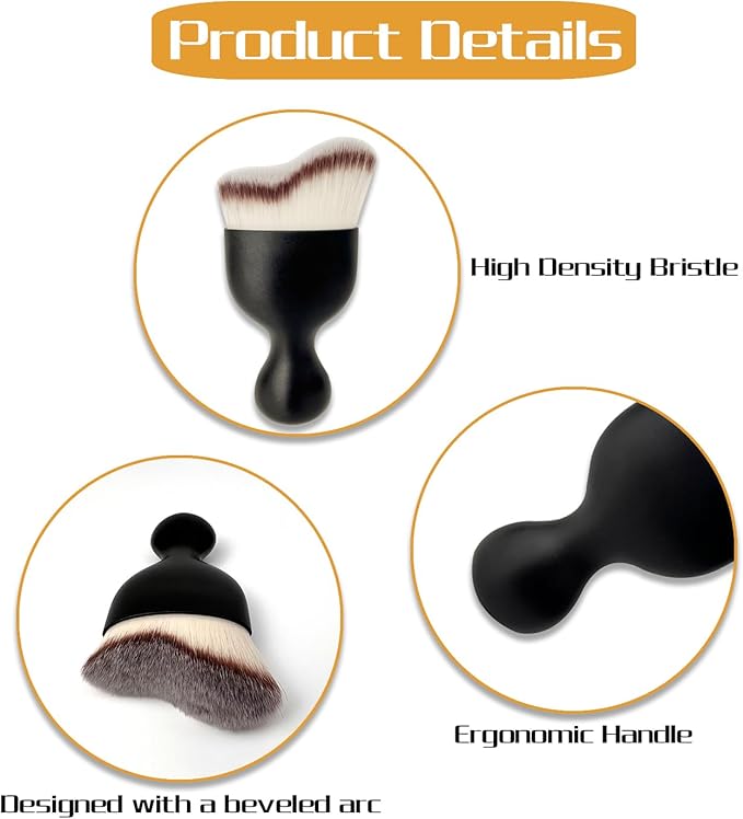 Car Interior Dust Brush, Auto Detailing Brush, Soft Bristles Car Cleaning