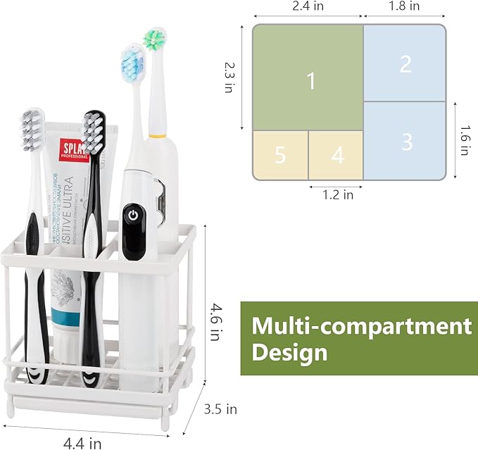 Carbon Steel Toothbrush Holders