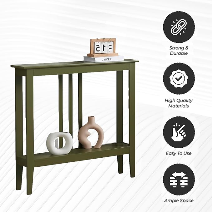 Kings Brand Furniture Narrow Console Table