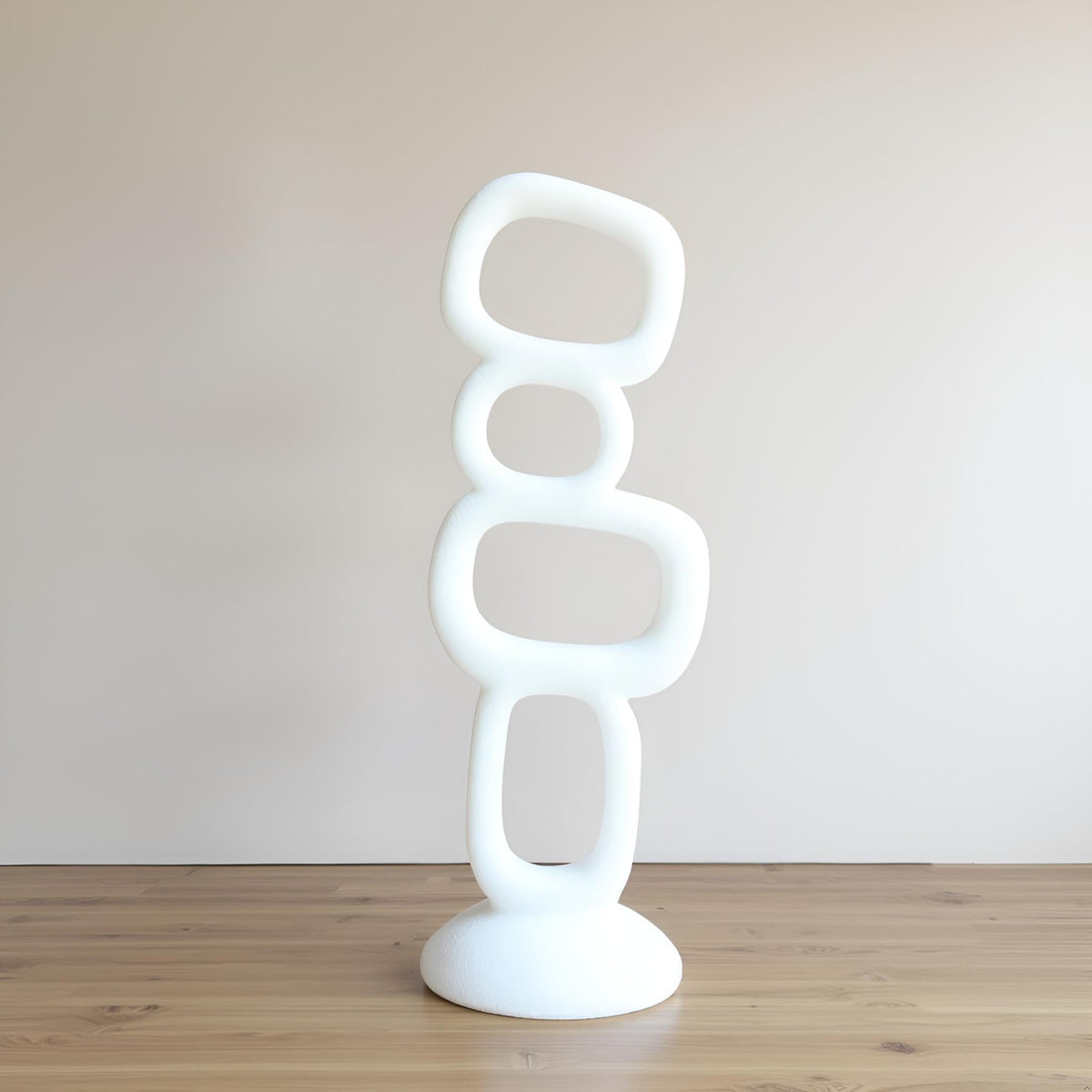 14'' Abstract Decorative Sculpture Ornament, Modern Art Statue Table Decor with Base, Accent Figurine for Dining Room Living Room Office Centerpiece ,Home Decor,Coffee Table Statues,Desk Decor