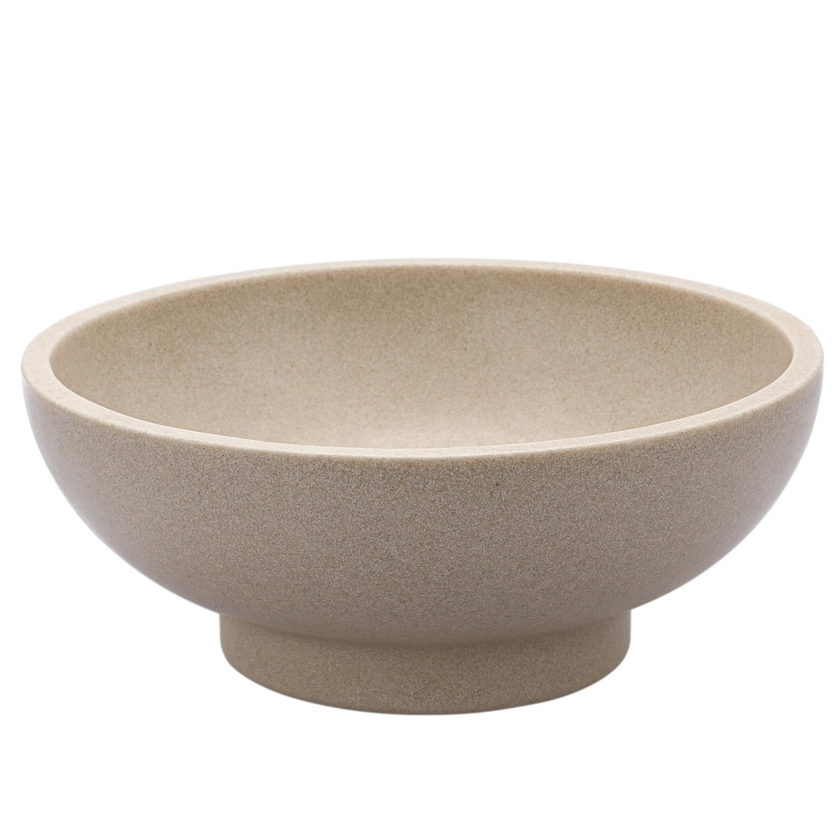 GUSHBIN Key Bowls for Entryway Table 10.6" Large Decorative Bowl Fruit Bowl Modern Key Holder Bowls Pedestal Bowl for Kitchen Counter Home Decor, Beige