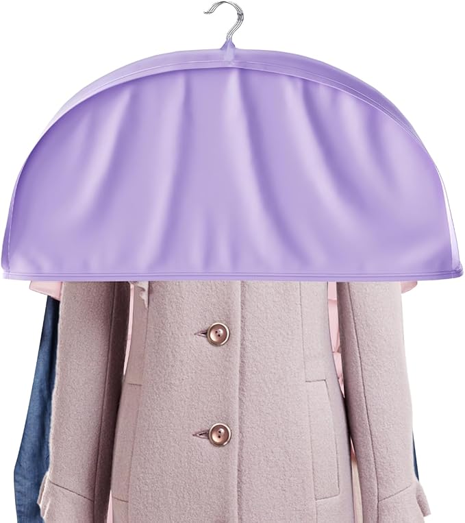 Univivi 12 Inch Satin Garment Shoulder Covers