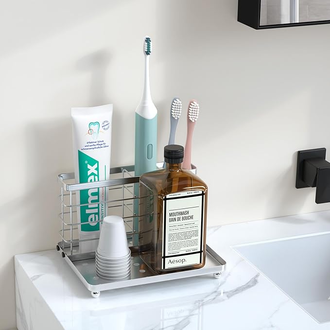 Luxspire Toothbrush Holders for Bathroom, Toothbrush Holder