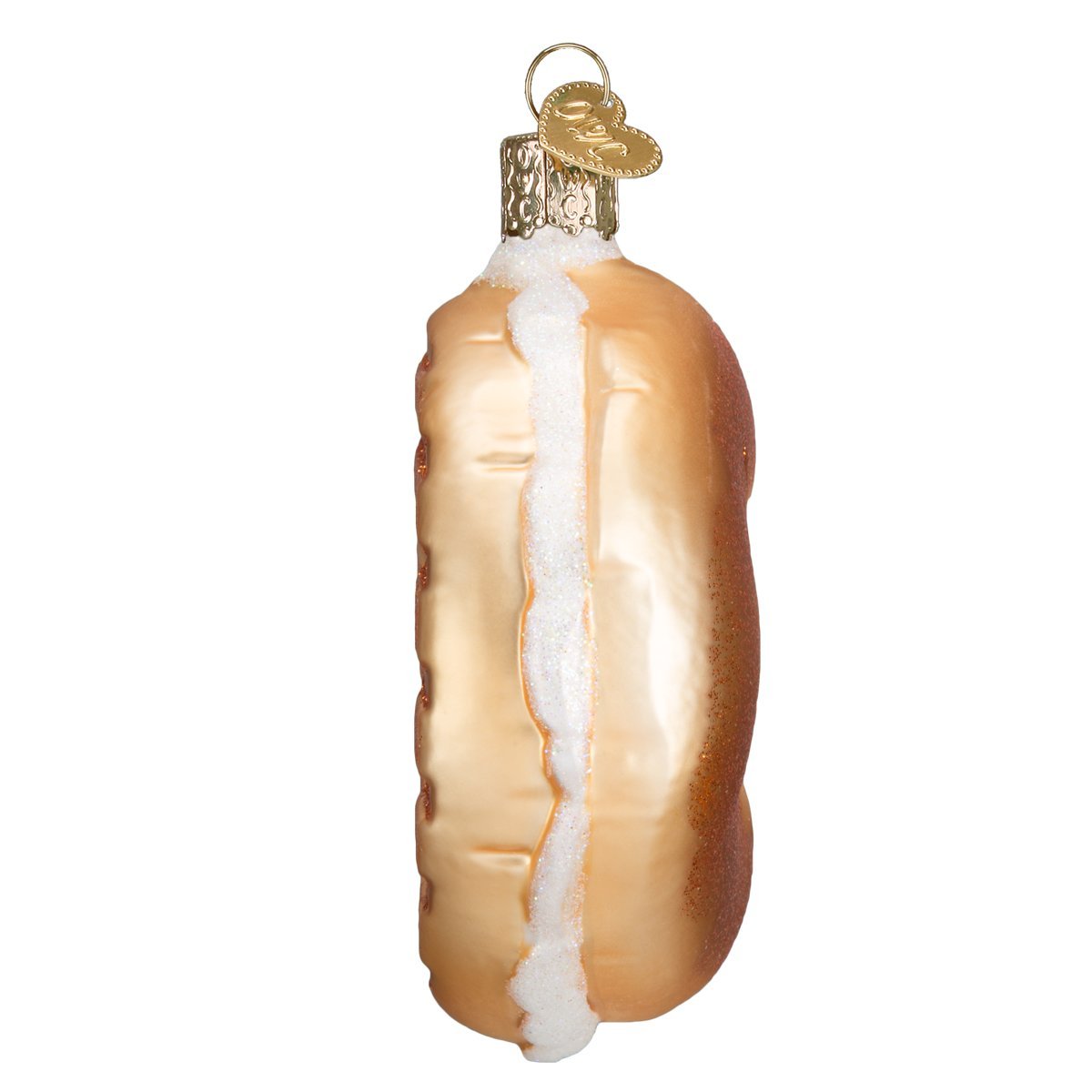 Old World Christmas Ornaments: Bagel Glass Blown Ornaments for Christmas Tree (32221)