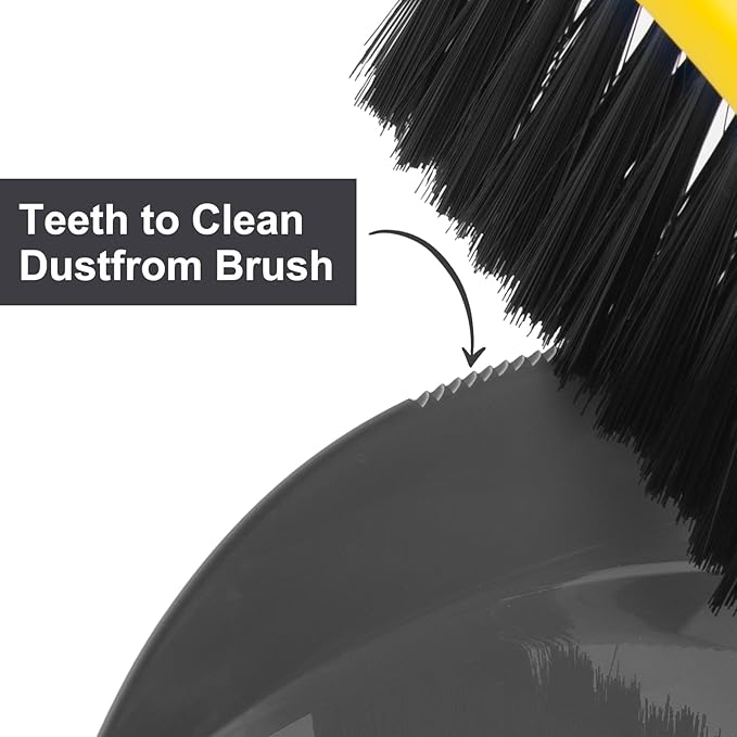Dustpan and Broom Set Small – Mini Handheld Dustpan and Brush Combo