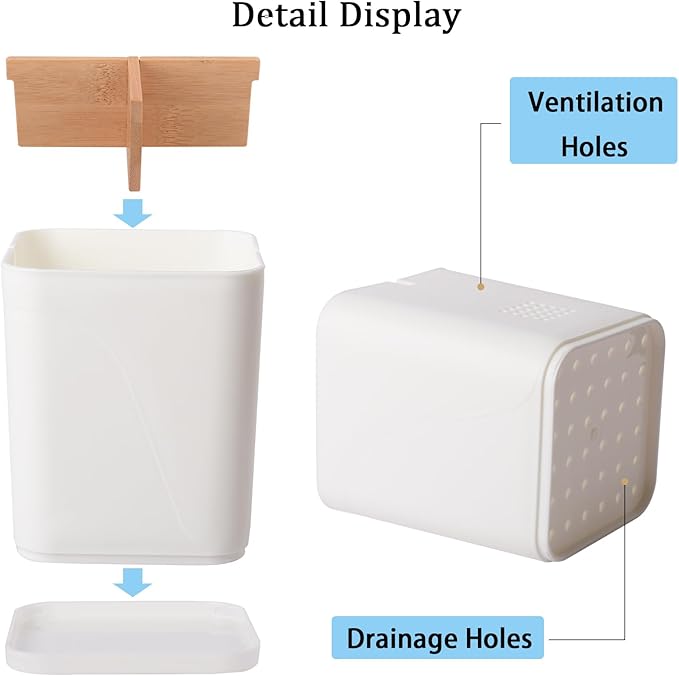 Electric Toothbrush Holder 3 Slots Tooth Brushing Holder