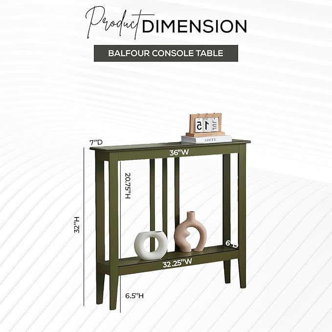 Kings Brand Furniture Narrow Console Table