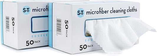 S&T INC. Microfiber Cleaning Cloths