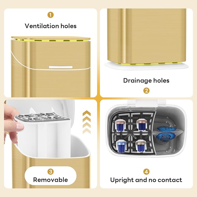 Toothbrush Holder with Cover