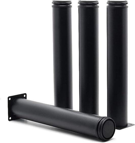 12 Inch Metal Furniture Legs Stainless Steel Adjustable Legs Black Metal Legs