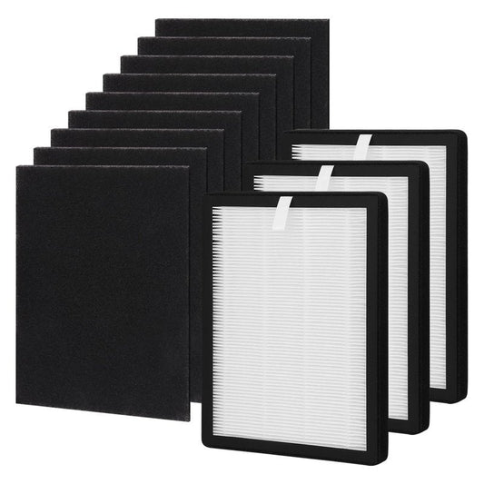 ProHEPA 9000 Replacement Filters for VEVA ProHEPA 9000 Air Purifier - 3 Pack Premium H13 True HEPA Filters + 9 Pack Activated Carbon Pre-Filters