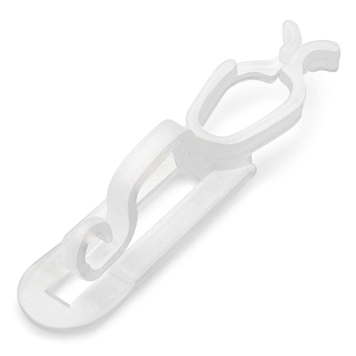 HLO Lighting Christmas Light Clip | All in One Plus | Use with C9, C7, and LED Mini Lights | Christmas Light Hangers for Gutters | 100 Pack