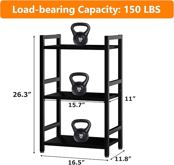Book Shelf, 3 Tier Bookcase