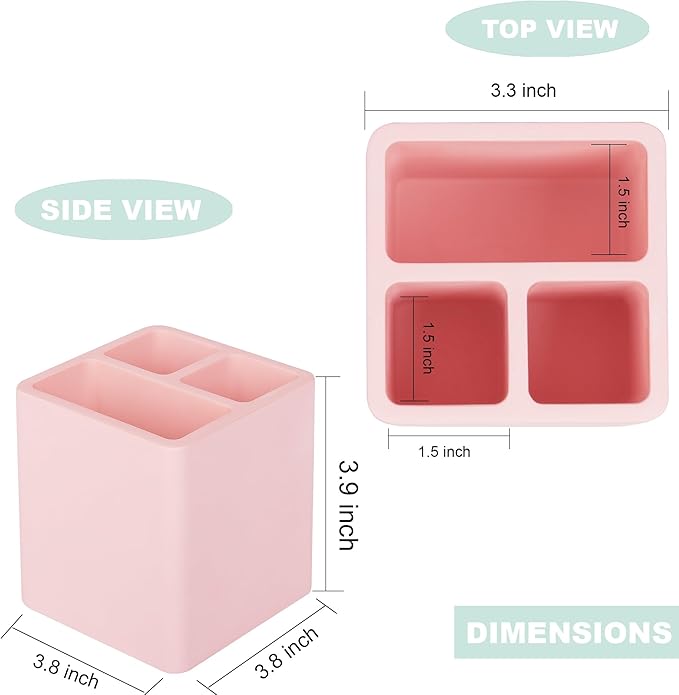 Diatomite Toothbrush Holders for Bathrooms, Electric Toothbrush and Toothpaste