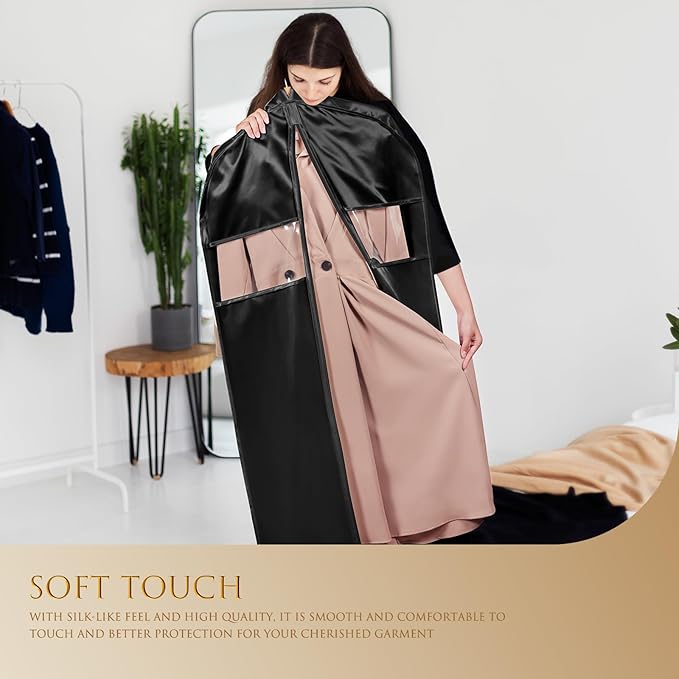 Univivi Super Soft Satin Garment Bags