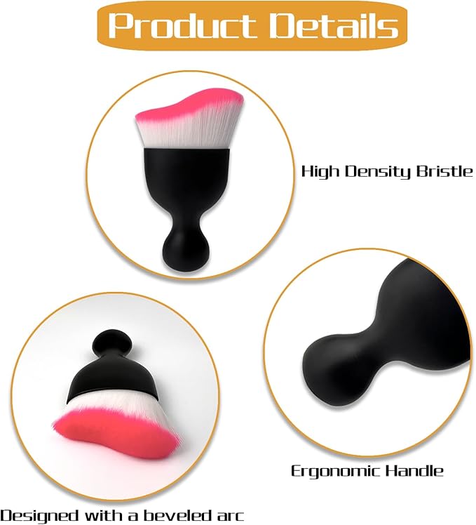 Car Interior Dust Brush, Auto Detailing Brush, Soft Bristles Car Cleaning