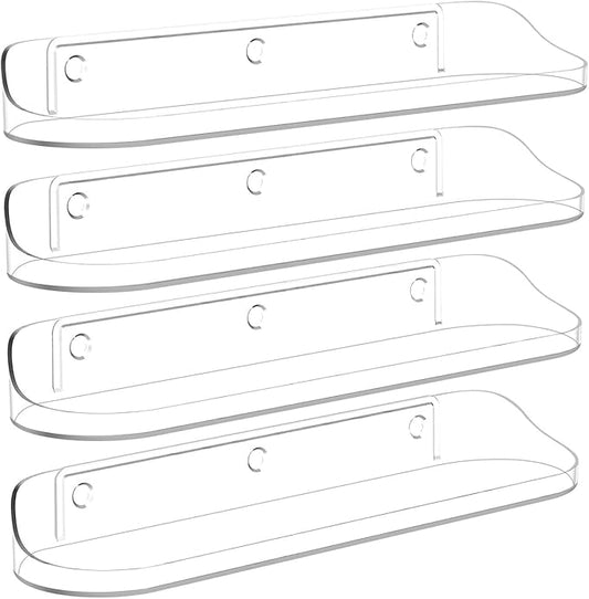 SpaceWhisper Floating Shelves for Wall, Living Room, Display Hanging Shelf