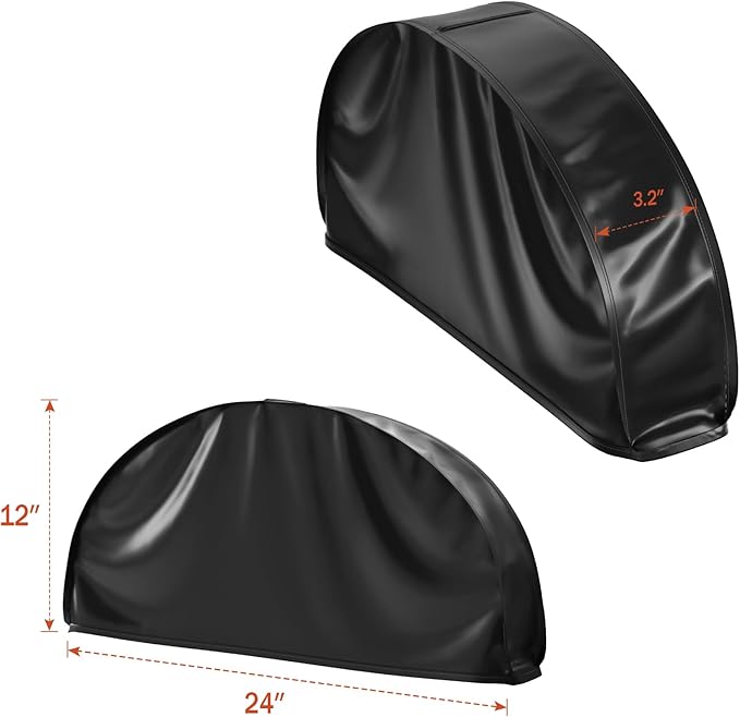 Univivi 12 Inch Satin Shoulder Covers