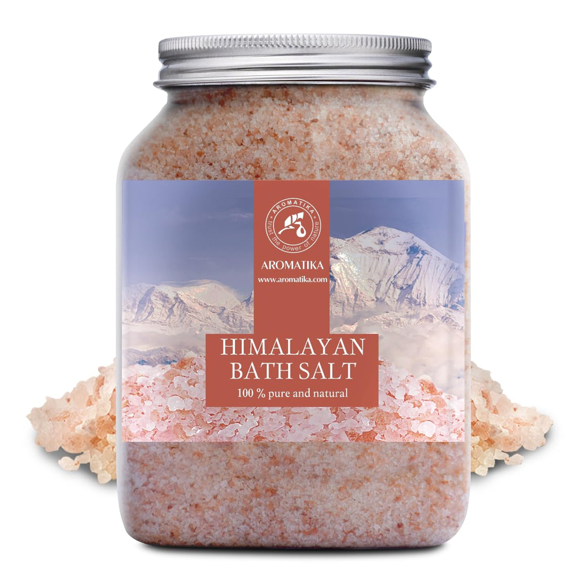 Himalayan Pink Crystals – Natural Mineral Salt – 2 × 46 oz Set – Coarse Crystals for Bath, Spa, and Home Relaxation – Skin Care, Body Soak, Aromatherapy
