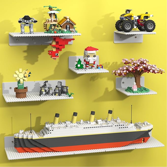 BlissBox 12-Pack Floating Shelves