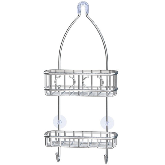 Simple Houseware Stainless Steel Bathroom Hanging Shower Head Caddy Organizer (24 x 10.2 x 4.25 inches)