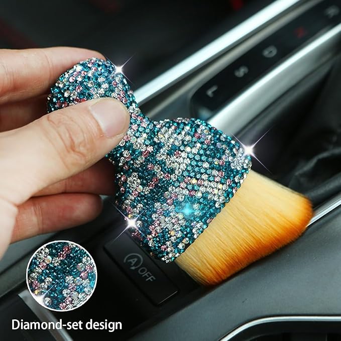 zipelo Auto Interior Dust Brush, Car Detailing Cleaning Brush