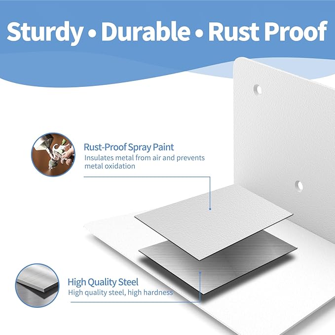 FENTEC Floating Book Shelves for Wall, Wall Mounted Invisible Floating Bookshelf