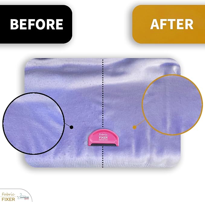 Multi-Fabric Depilling Comb for Sweater Pills and Fuzz Manual Fabric Defuzzer