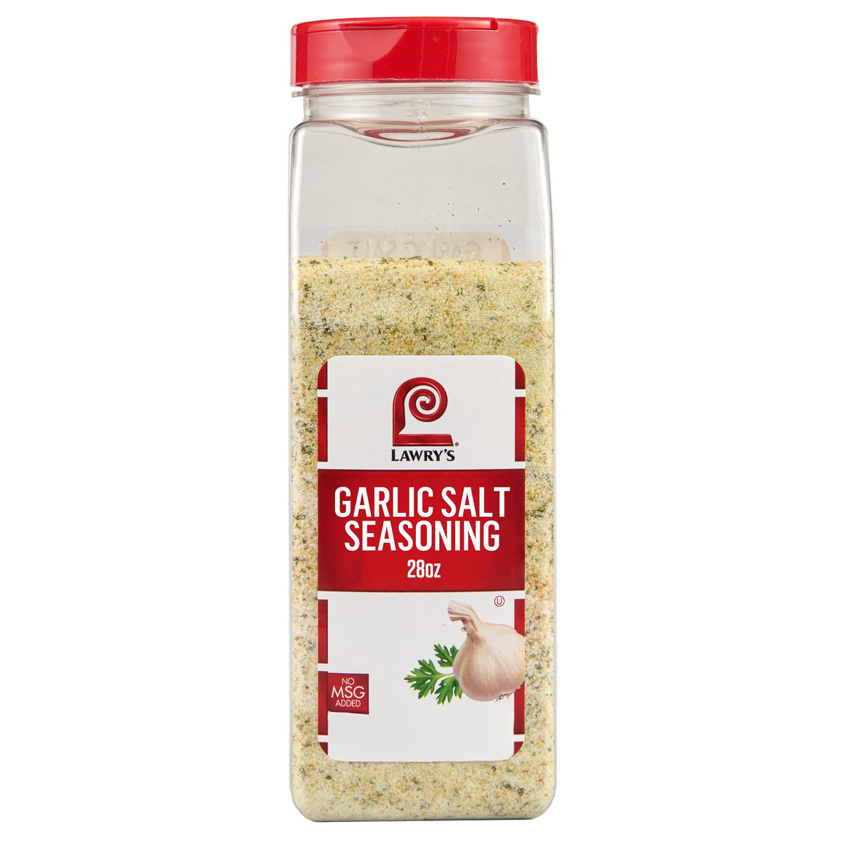 Lawry's Coarse Grind Garlic Salt with Parsley, 28 oz - One 28 Ounce Container of Garlic Salt and Parsley Seasoning for Beef, Poultry, Stir-Fry and Pasta