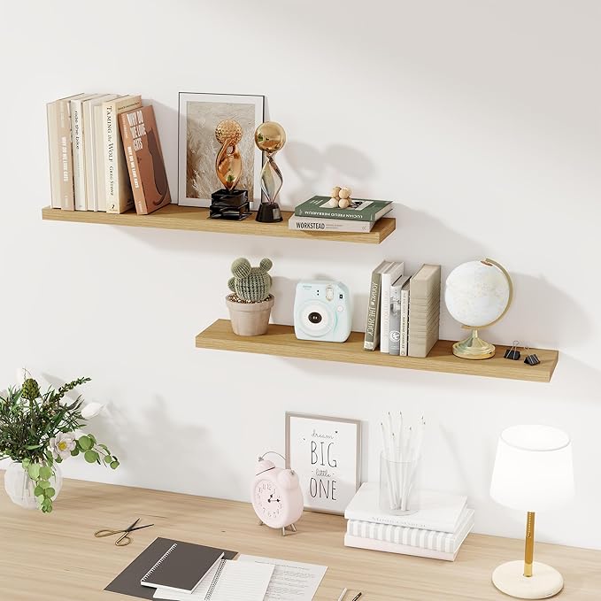 Fun Memories Floating Shelves for Wall, Floating Shelf for Living Room