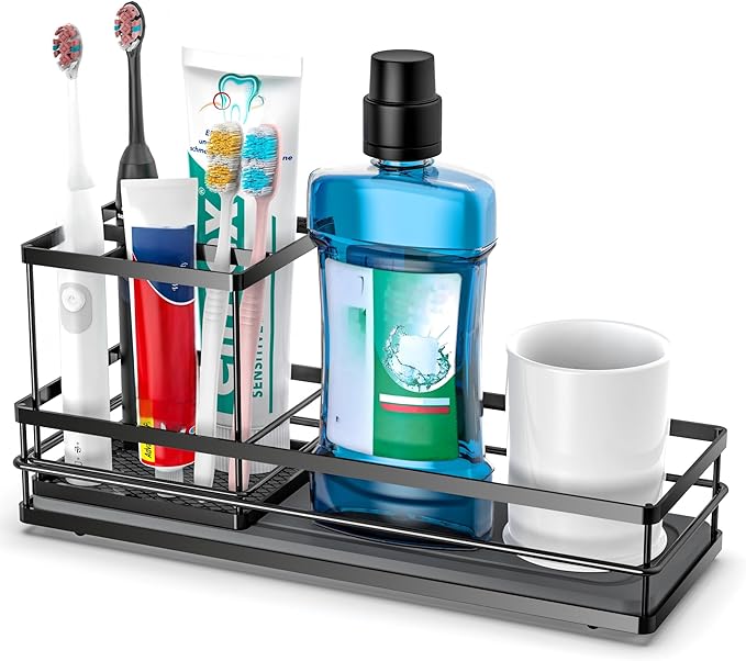Toothbrush Holders with Water Absorbing Diatomite