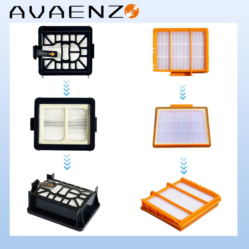 Replacement Parts Compatible with Shark AV2610WA AV2630WA RV2610WA AV2620WA Matrix Plus 2- in-1 Robot Vacuum Cleaner,1 Main Brush,2 Filters,3 Mop Pads,6 Side Brushes,1 Pre Filter,1 Filter