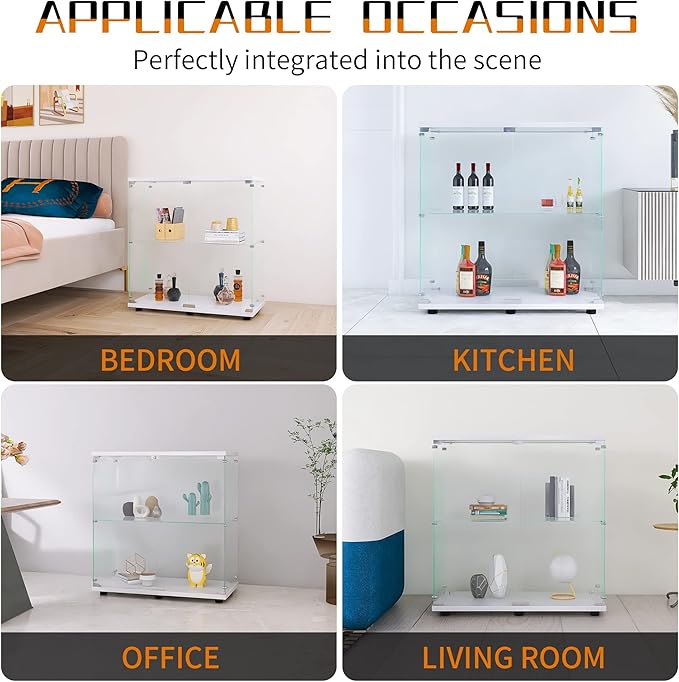 Beauty4U Glass Display Cabinet