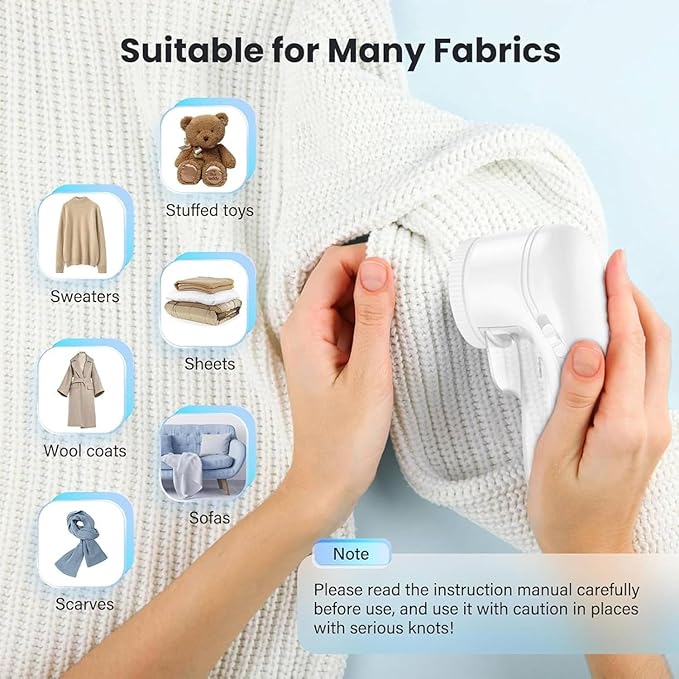 Fabric Shaver, Lint Remover for Clothes, Electric Lint Remover