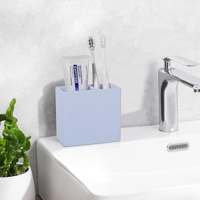 Diatomite Toothbrush Holder 2 Slots Tooth Brush Holder