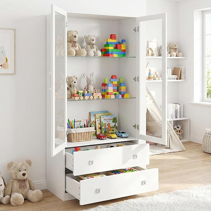 RoyalCraft 64" Tall Display Cabinet